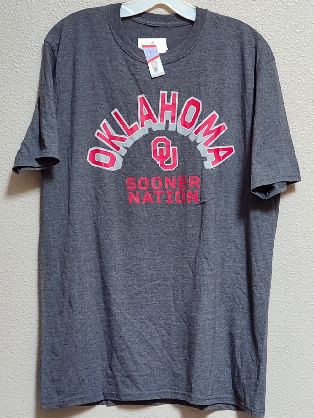 OU OKLAHOMA SOONERS Sooner Nation Men's T-Shirt - Large - NEW NWT